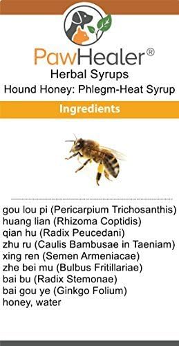 Dog Cough Remedy - Hound Honey: Phlegm Heat - 2PAK - Loud - Honking Cough 5 fl oz ea Bottle…