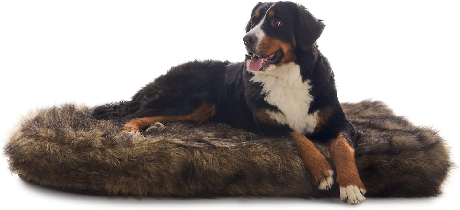 Laifug Luxury Faux Fur Dog Bed Review